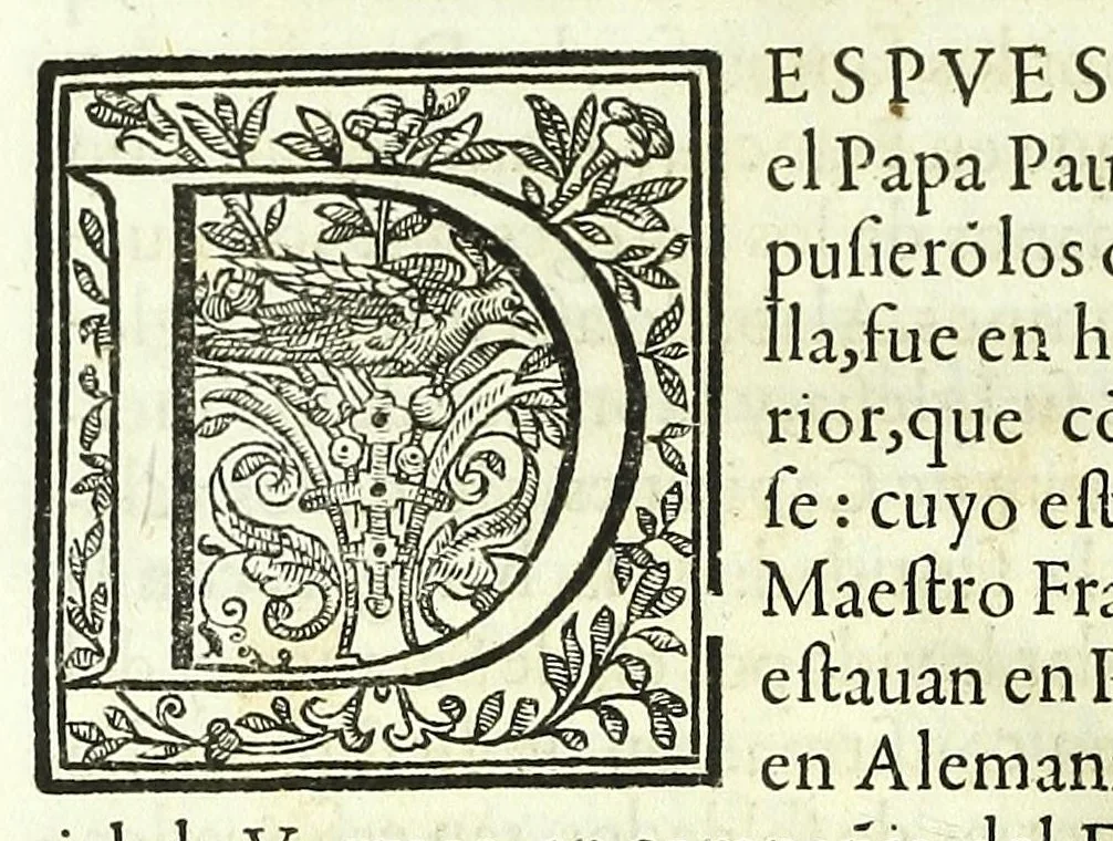 An illustration from Vida del .P. Ignacio de Loyola, fundador de la religion de la Compañia de Iesus: y de los padres maestro Diego Laynez, y Francisco de Borja ... En las quales se contiene su fundacion, progresso, y aumento, hasta el año de 1572. Escritas por el padre Pedro de Ribadeneyra, 1593, leaf 138