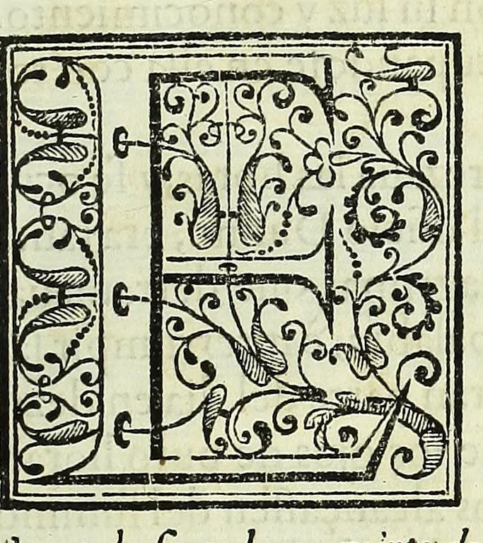 An illustration from Vida del .P. Ignacio de Loyola, fundador de la religion de la Compañia de Iesus: y de los padres maestro Diego Laynez, y Francisco de Borja ... En las quales se contiene su fundacion, progresso, y aumento, hasta el año de 1572. Escritas por el padre Pedro de Ribadeneyra, 1593, leaf 285