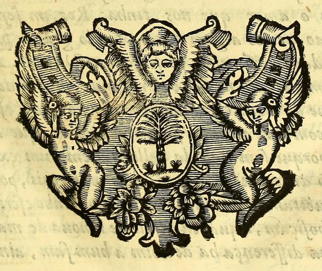 An illustration from Vida do venerauel padre Ioseph de Anchieta da Companhia de Iesu, taumaturgo do Nouo Mundo, na prouincia do Brasil., 1672, leaf 87