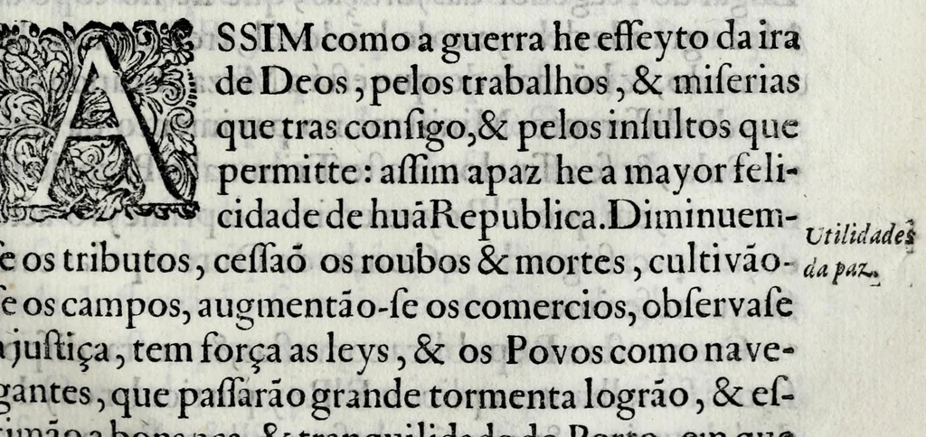 An illustration from Vida e acçoens d'el rey dom João I : offerecida à memoria posthuma do serenissimo principe dom Theodosio, 1677, leaf 419