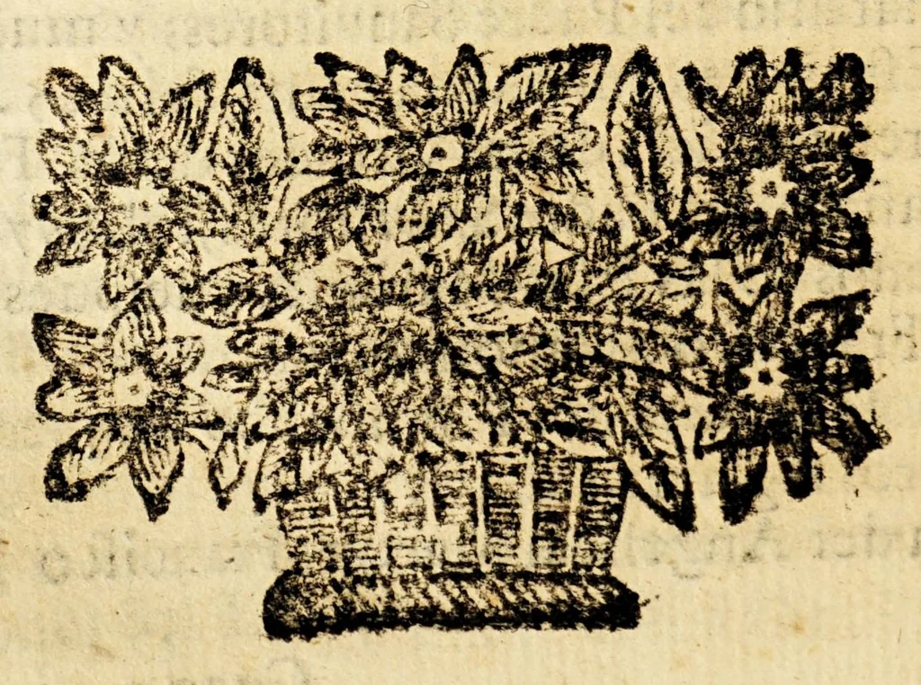 An illustration from Vida, y martyrio de el venerable padre Diego Luis de Sanuitores, : de la Compañia de Iesus, primer apostol de las islas Marianas, y sucessos de estas islas, desde el año de mil seiscientos y sesenta y ocho, asta el de mil seiscientos y ochenta y vno., 1683, leaf 624