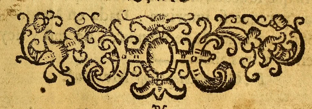 An illustration from Vida y milagros del bien auenturado Sanct Antonio de Padua : primer predicador general de la Orden del seraphico P.S. Fra[n]cisco : a quien el papa Grego. 9. por la alteza de su sabiduria, y excelente doctrina, llamò Archa Testamenti., 1605, leaf 9