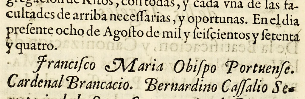 An illustration from Vida, y virtudes heroycas de la madre Maria de Jesus, religiosa professa en el Convento de la Limpia Concepcion de la Virgen Maria N. Señora de la Ciudad de los Angeles., 1676, leaf 634