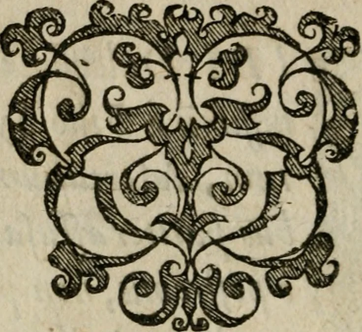An illustration from Vie de la Mere de Dieu representée par emblesmes = Vita Beatae Mariae Vir. Matris Dei emblematib[us] delineata, 1628, leaf 17