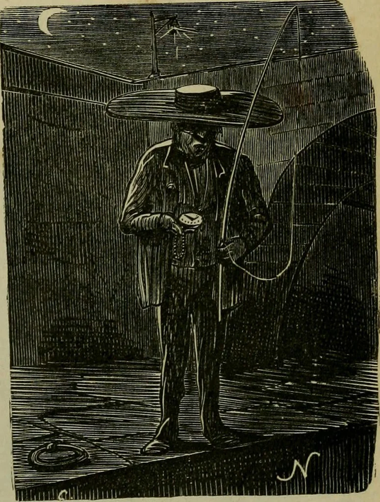 An illustration from Vie d'une parisienne, 1855, leaf 100