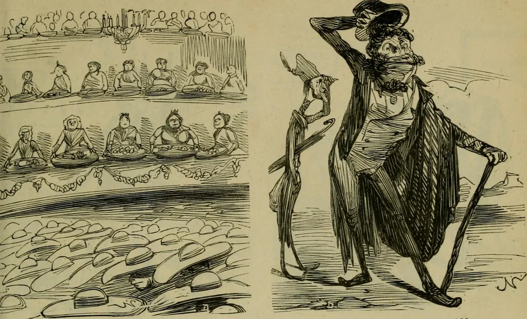 An illustration from Vie d'une parisienne, 1855, leaf 108