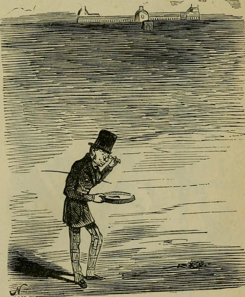 An illustration from Vie d'une parisienne, 1855, leaf 112
