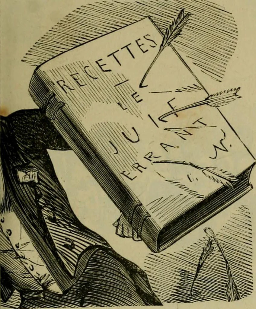 An illustration from Vie d'une parisienne, 1855, leaf 114