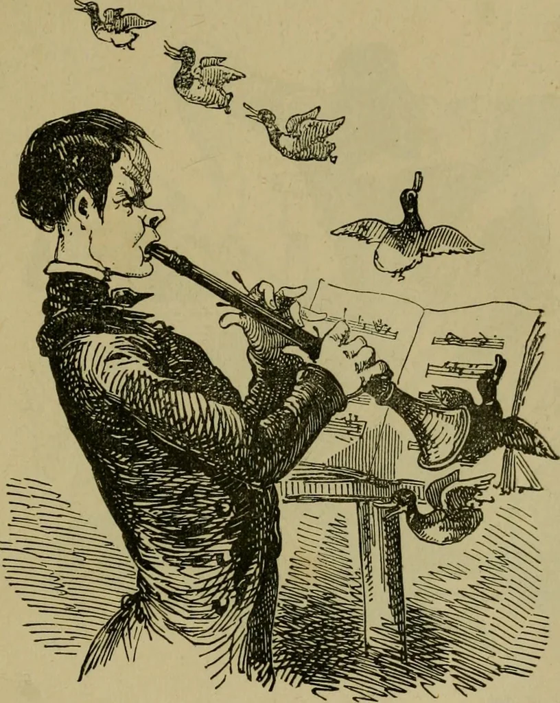 An illustration from Vie d'une parisienne, 1855, leaf 134