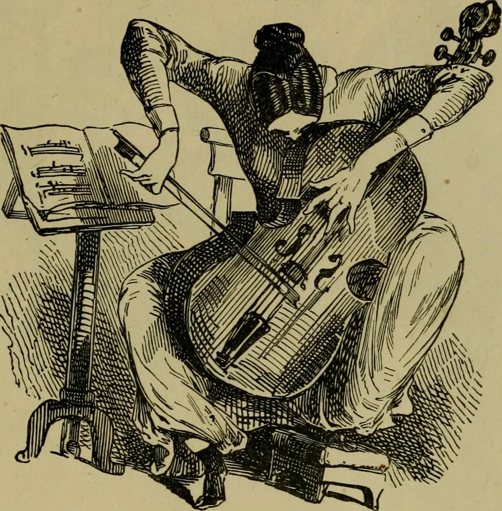 An illustration from Vie d'une parisienne, 1855, leaf 136