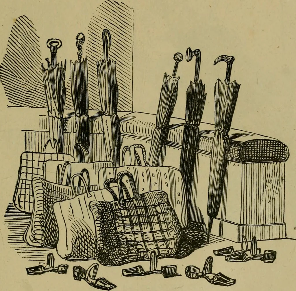 An illustration from Vie d'une parisienne, 1855, leaf 140