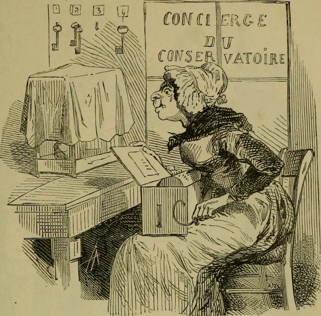 An illustration from Vie d'une parisienne, 1855, leaf 142