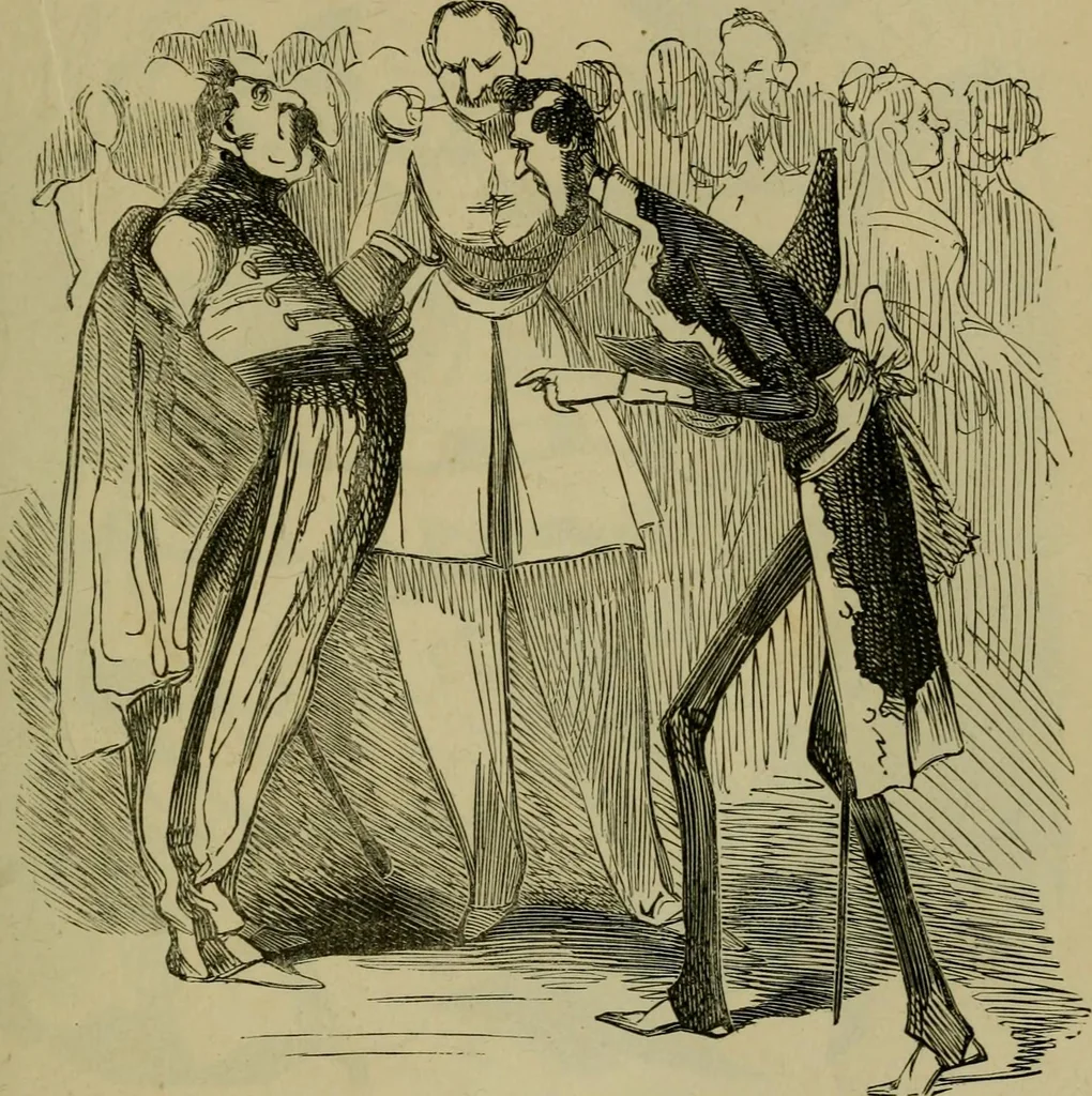 An illustration from Vie d'une parisienne, 1855, leaf 158