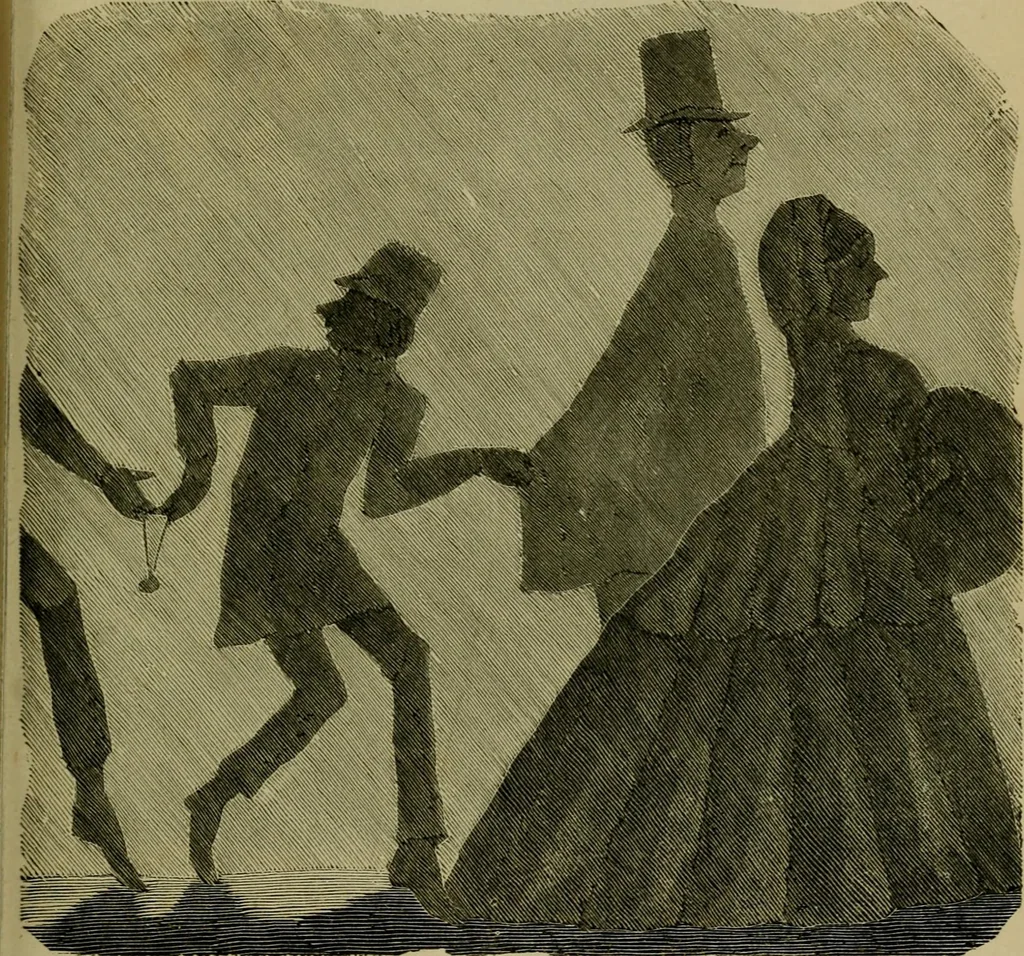 An illustration from Vie d'une parisienne, 1855, leaf 170