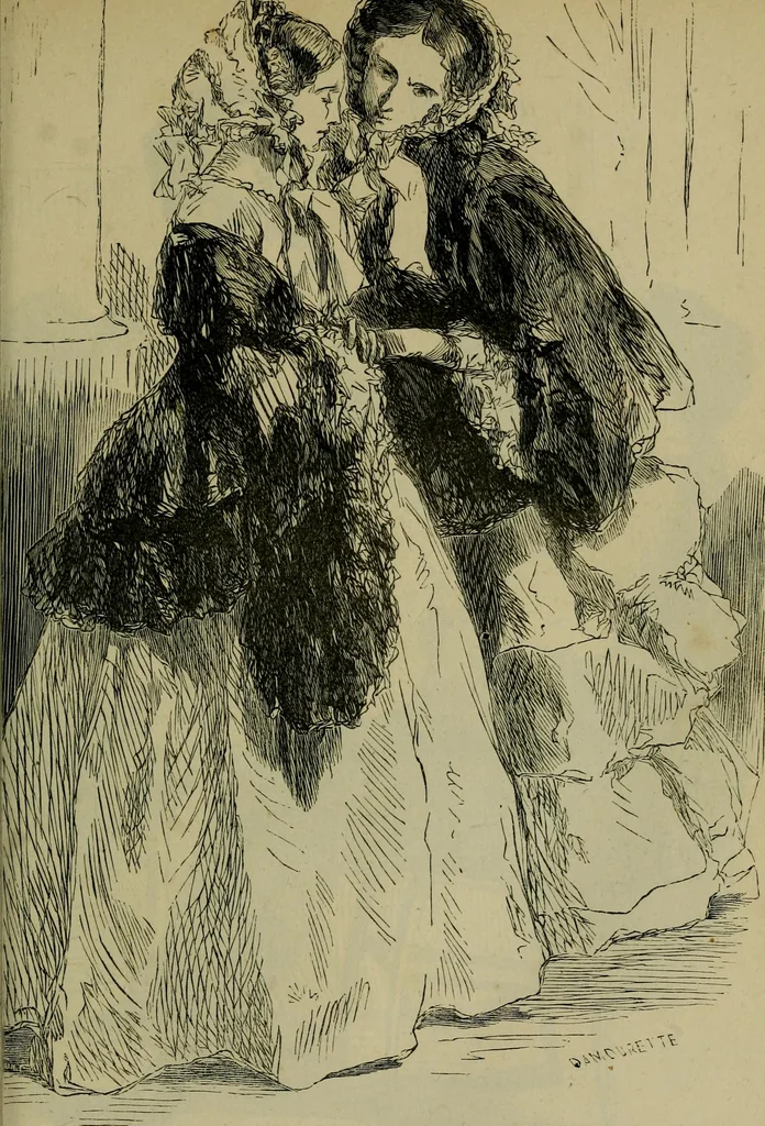 An illustration from Vie d'une parisienne, 1855, leaf 192