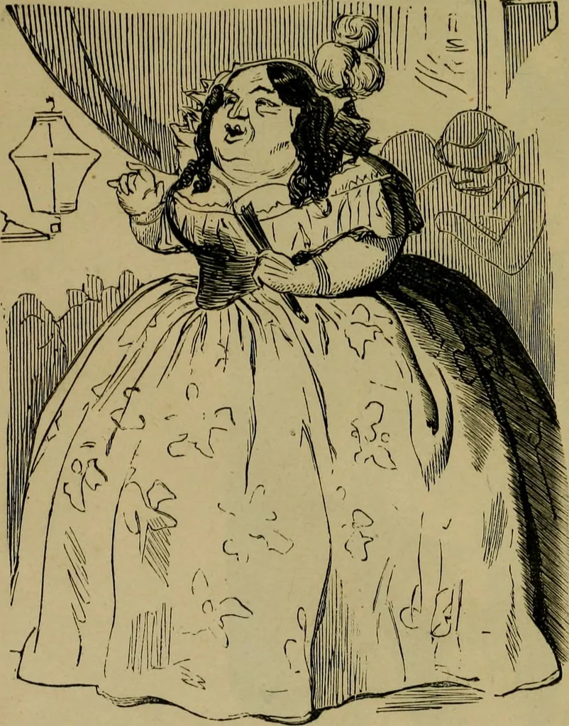 An illustration from Vie d'une parisienne, 1855, leaf 20