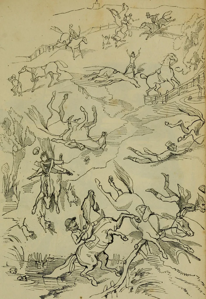An illustration from Vie d'une parisienne, 1855, leaf 210