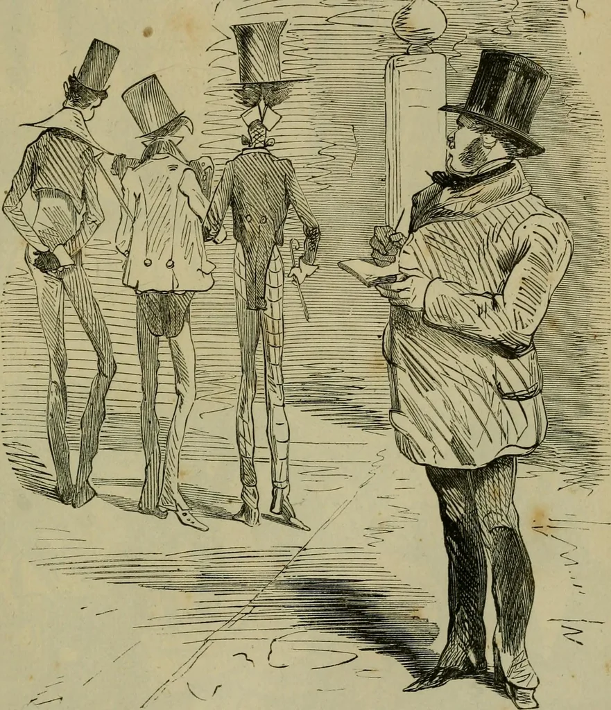 An illustration from Vie d'une parisienne, 1855, leaf 224
