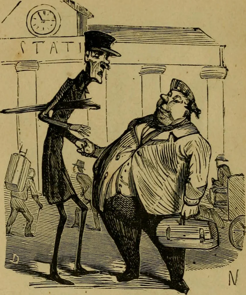 An illustration from Vie d'une parisienne, 1855, leaf 230