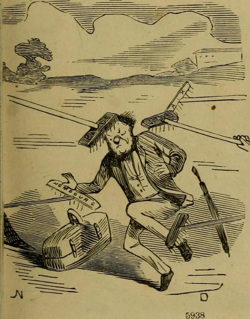 An illustration from Vie d'une parisienne, 1855, leaf 230