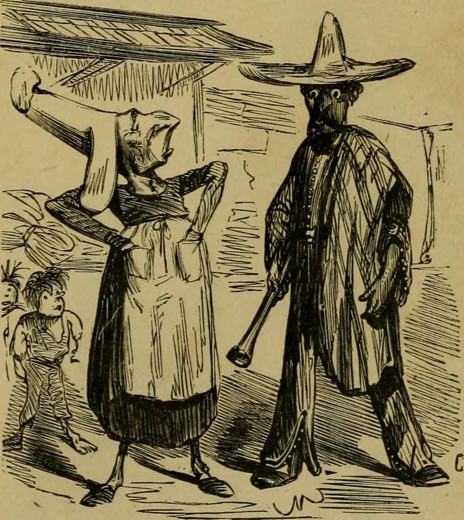 An illustration from Vie d'une parisienne, 1855, leaf 230