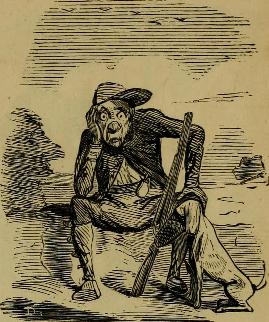 An illustration from Vie d'une parisienne, 1855, leaf 234