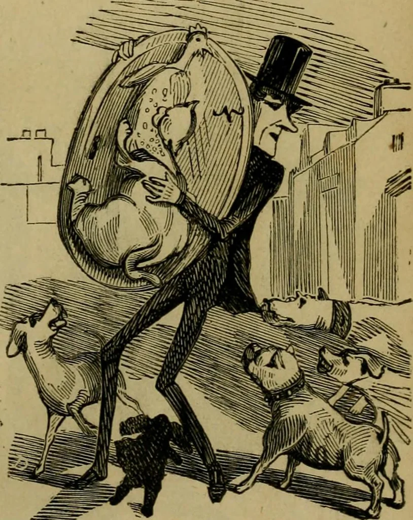 An illustration from Vie d'une parisienne, 1855, leaf 238
