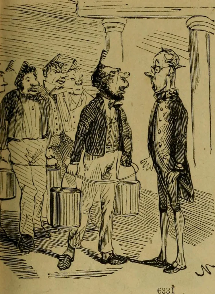 An illustration from Vie d'une parisienne, 1855, leaf 240