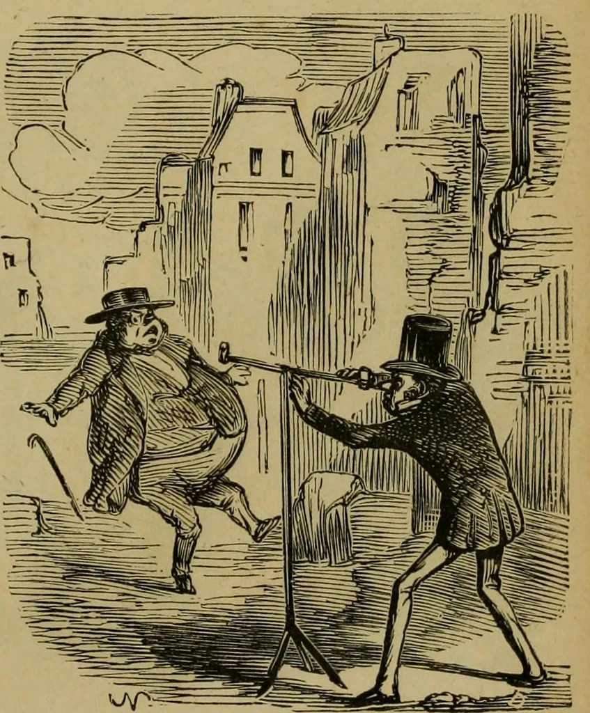 An illustration from Vie d'une parisienne, 1855, leaf 242