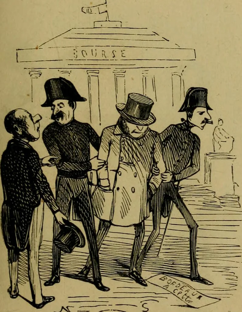 An illustration from Vie d'une parisienne, 1855, leaf 246