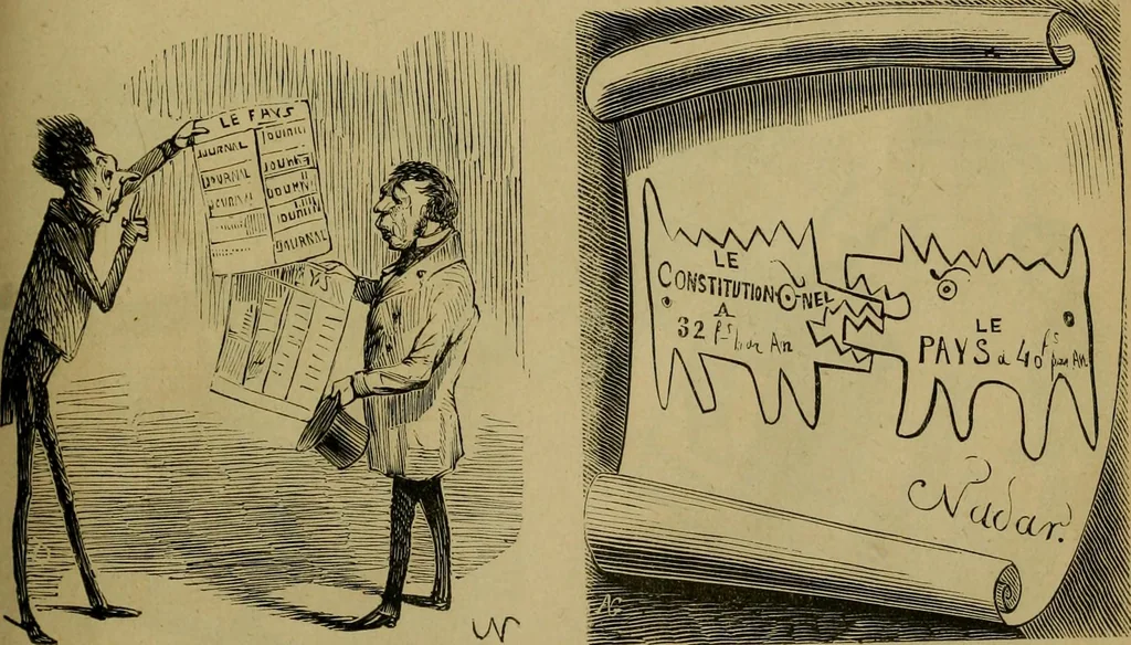 An illustration from Vie d'une parisienne, 1855, leaf 248