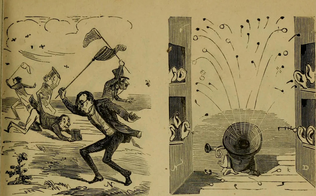 An illustration from Vie d'une parisienne, 1855, leaf 250
