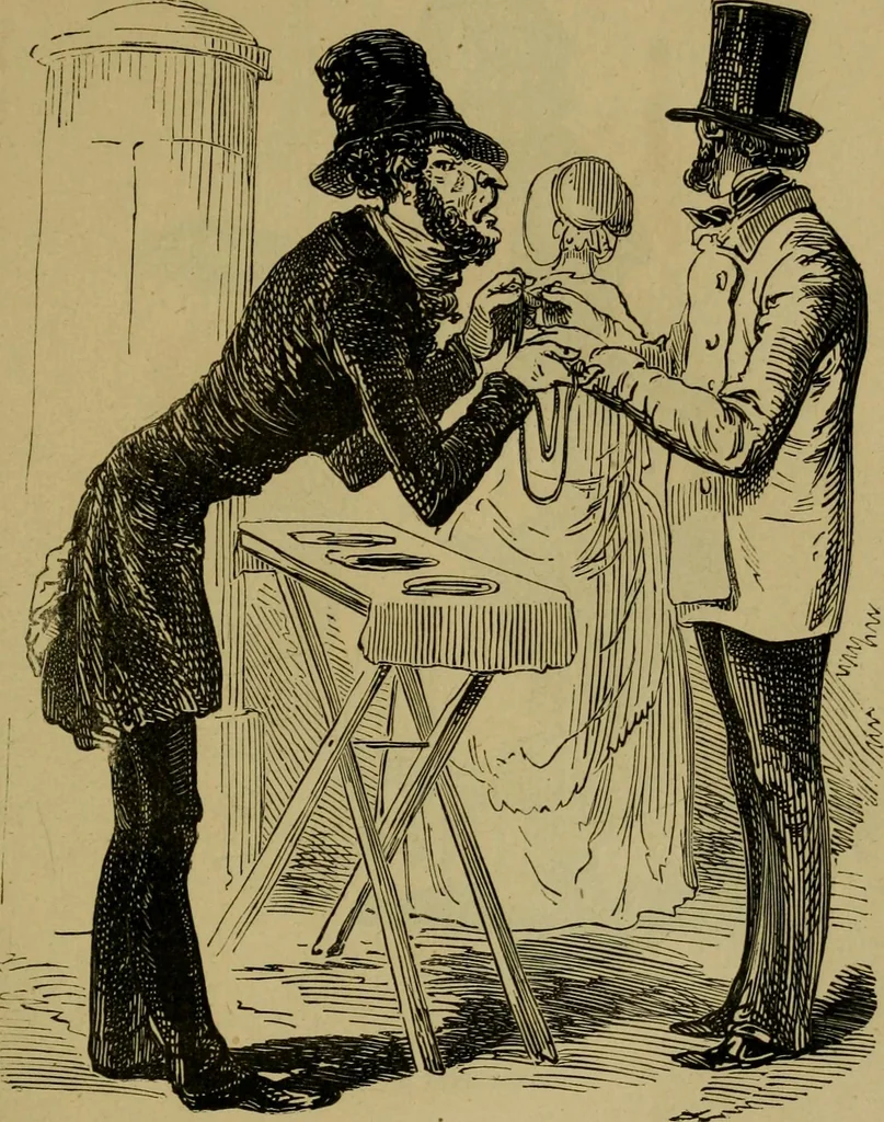 An illustration from Vie d'une parisienne, 1855, leaf 264