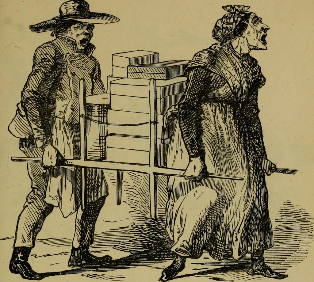 An illustration from Vie d'une parisienne, 1855, leaf 270