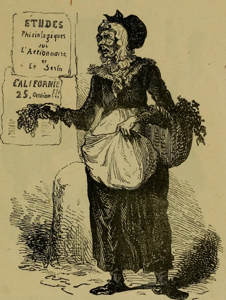 An illustration from Vie d'une parisienne, 1855, leaf 276