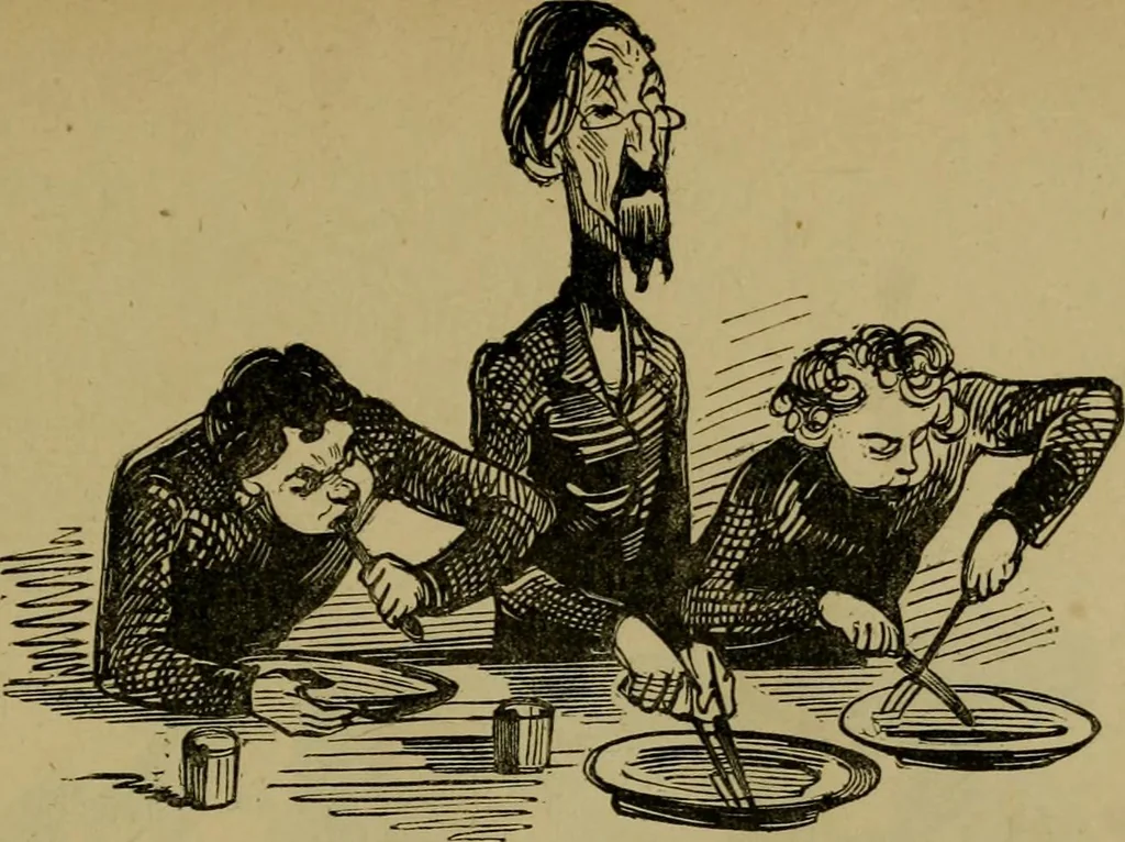 An illustration from Vie d'une parisienne, 1855, leaf 298