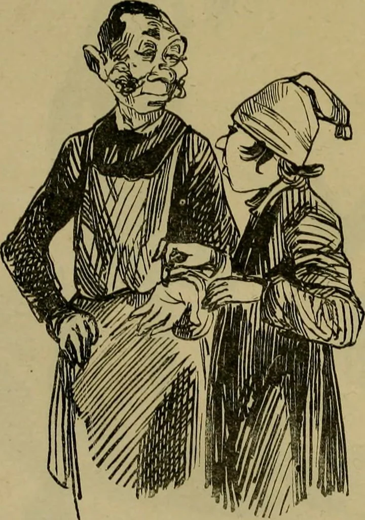 An illustration from Vie d'une parisienne, 1855, leaf 306