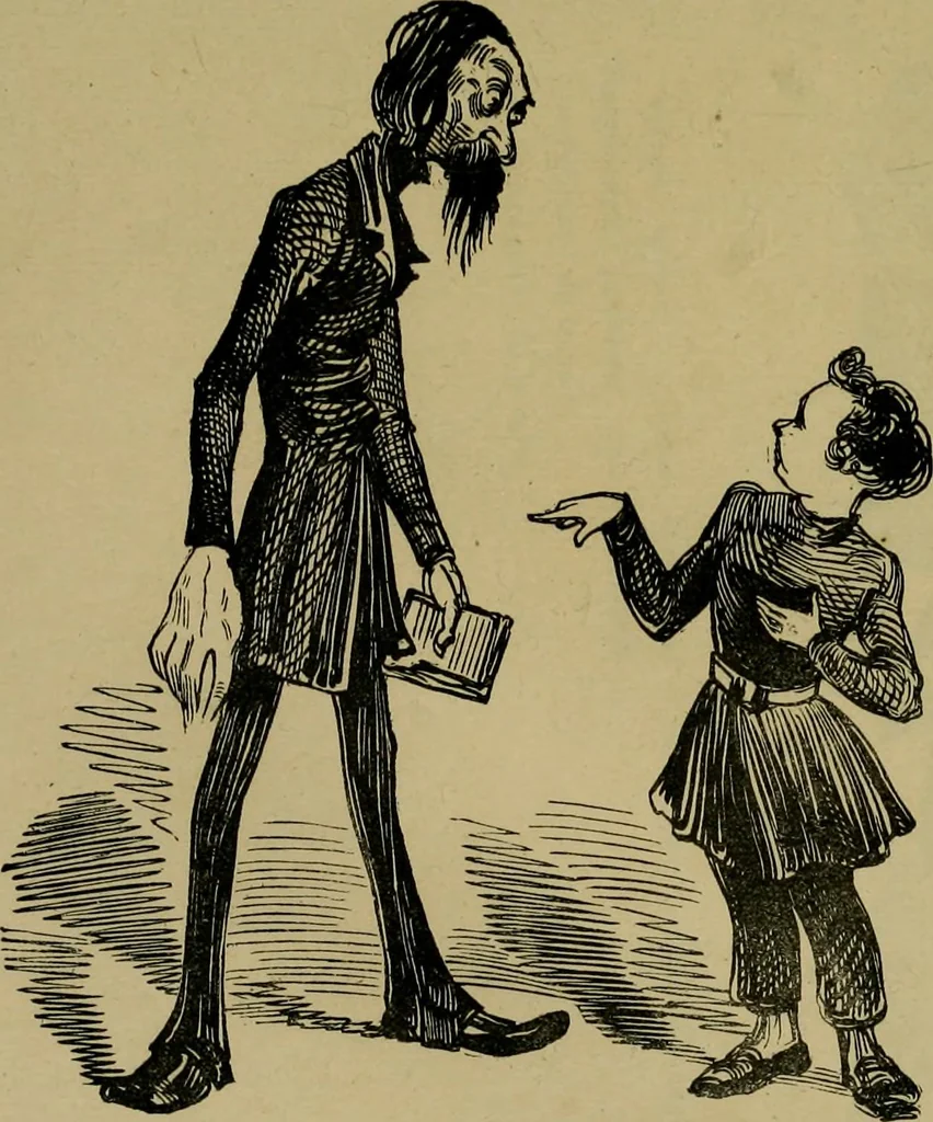 An illustration from Vie d'une parisienne, 1855, leaf 308