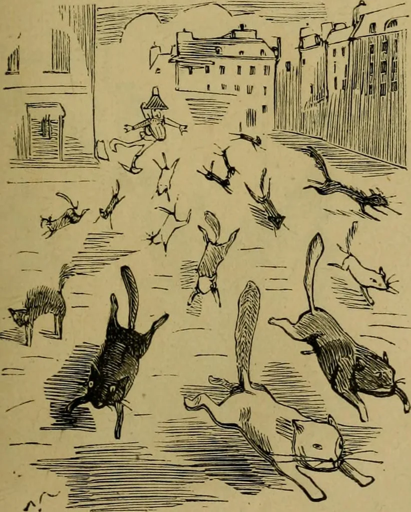 An illustration from Vie d'une parisienne, 1855, leaf 326