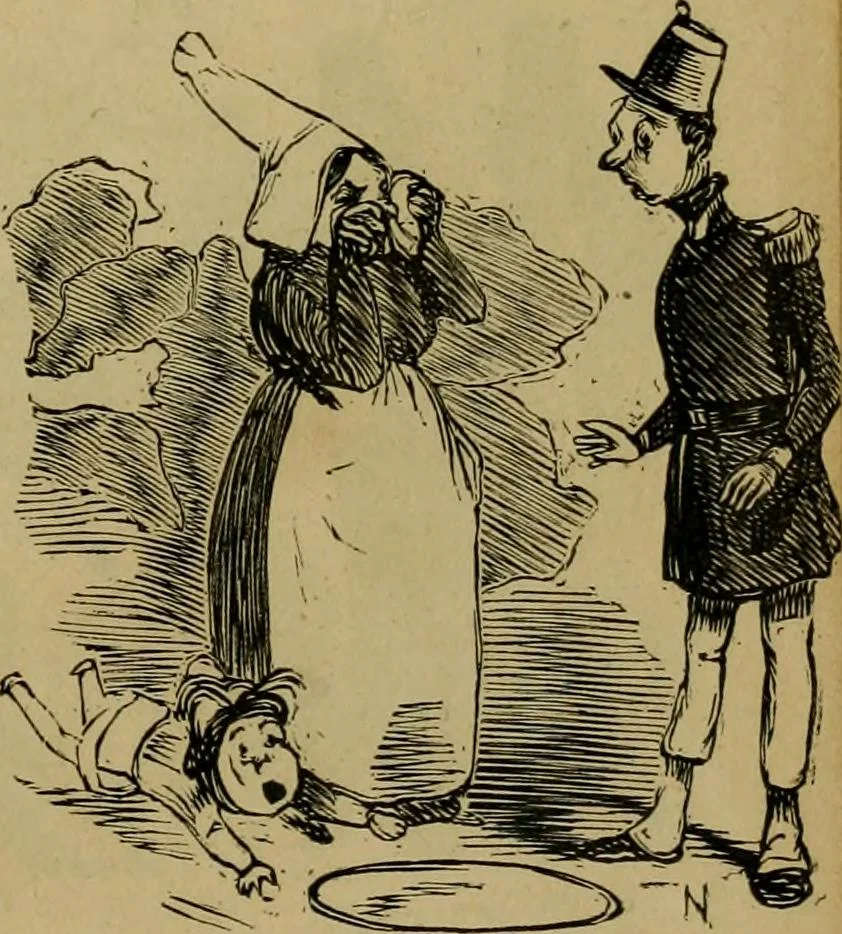 An illustration from Vie d'une parisienne, 1855, leaf 326