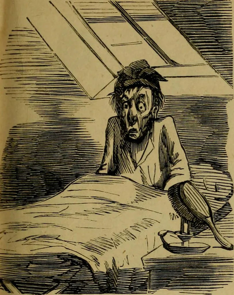 An illustration from Vie d'une parisienne, 1855, leaf 330