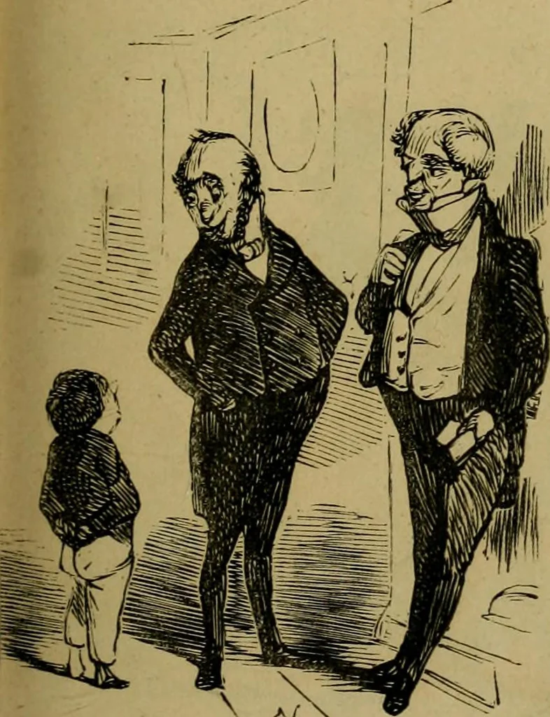 An illustration from Vie d'une parisienne, 1855, leaf 330