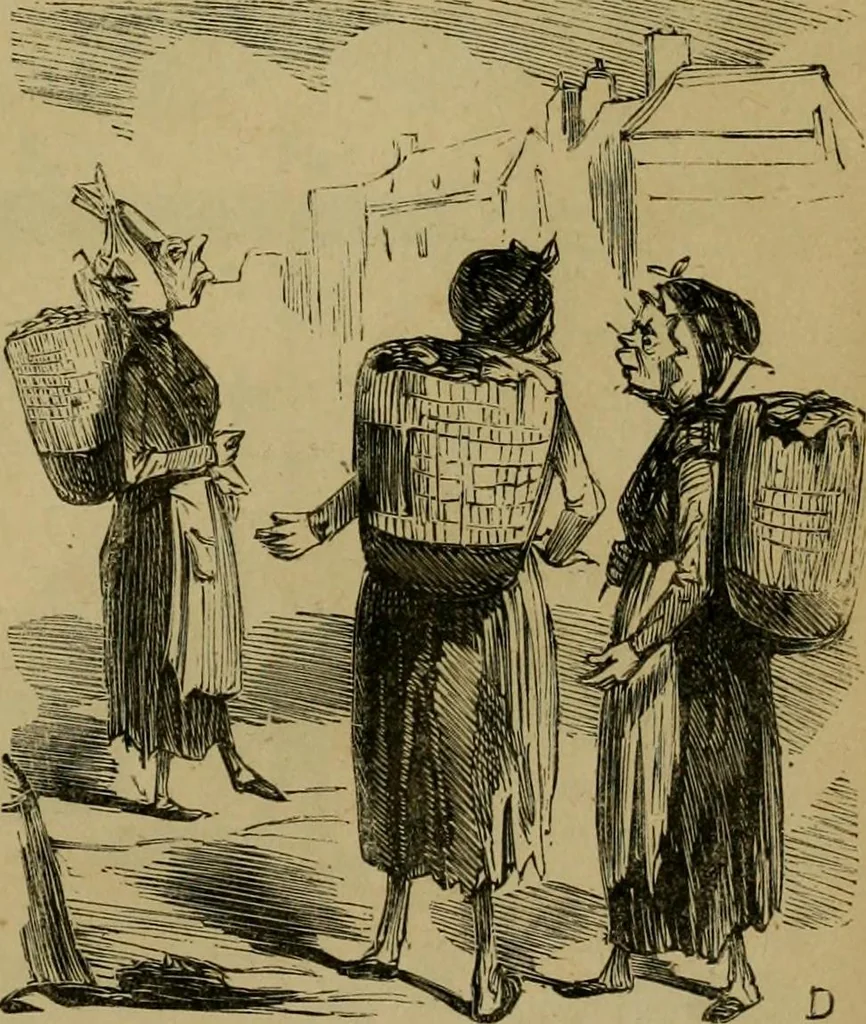 An illustration from Vie d'une parisienne, 1855, leaf 332