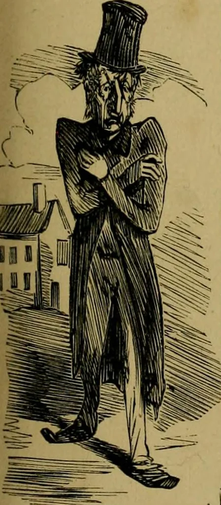 An illustration from Vie d'une parisienne, 1855, leaf 340