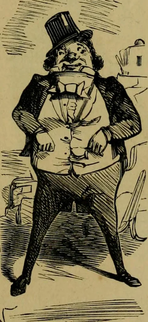 An illustration from Vie d'une parisienne, 1855, leaf 340