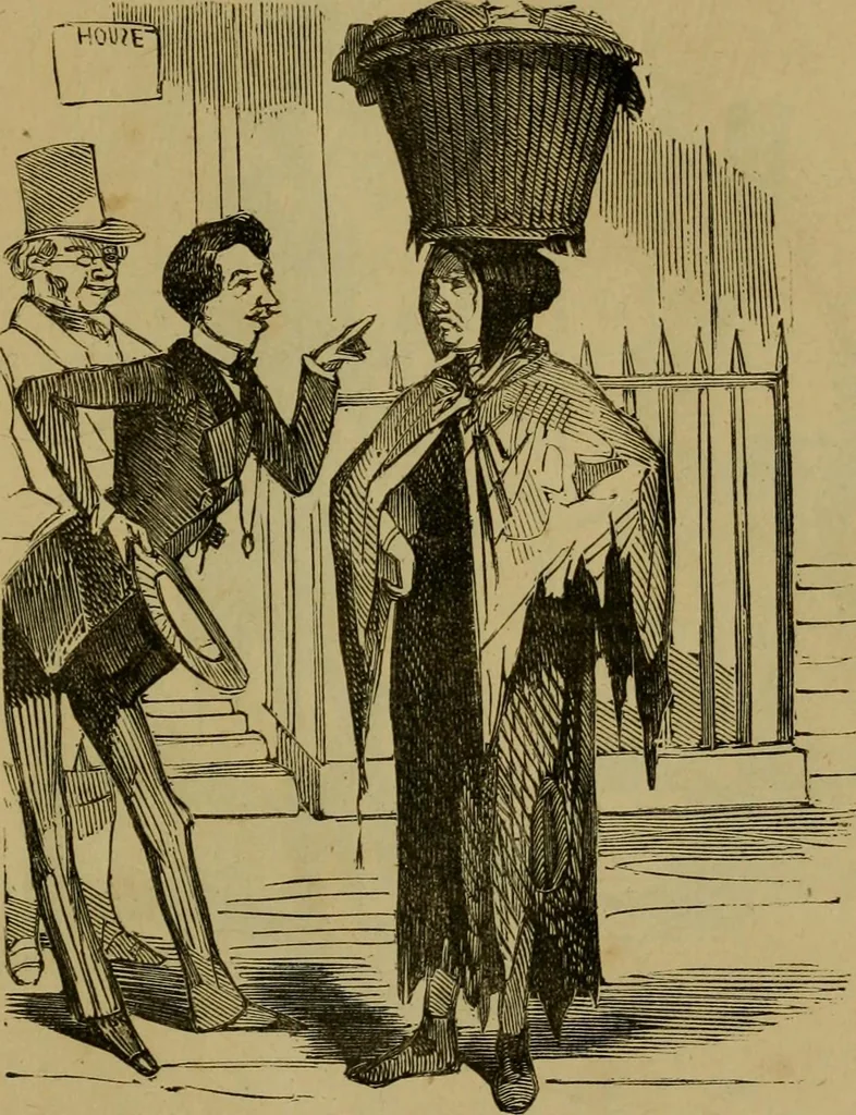 An illustration from Vie d'une parisienne, 1855, leaf 342