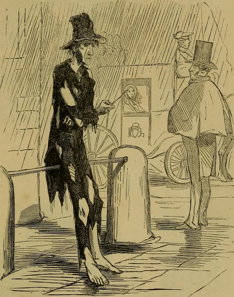 An illustration from Vie d'une parisienne, 1855, leaf 344