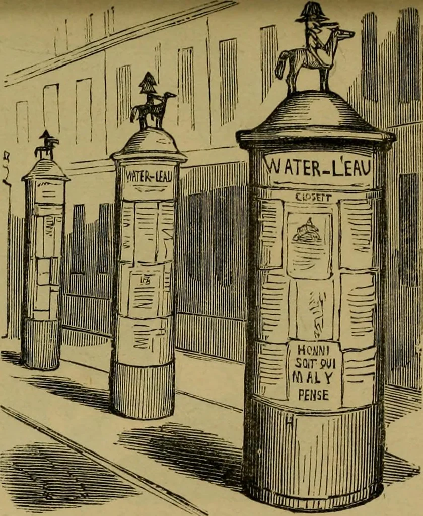 An illustration from Vie d'une parisienne, 1855, leaf 354