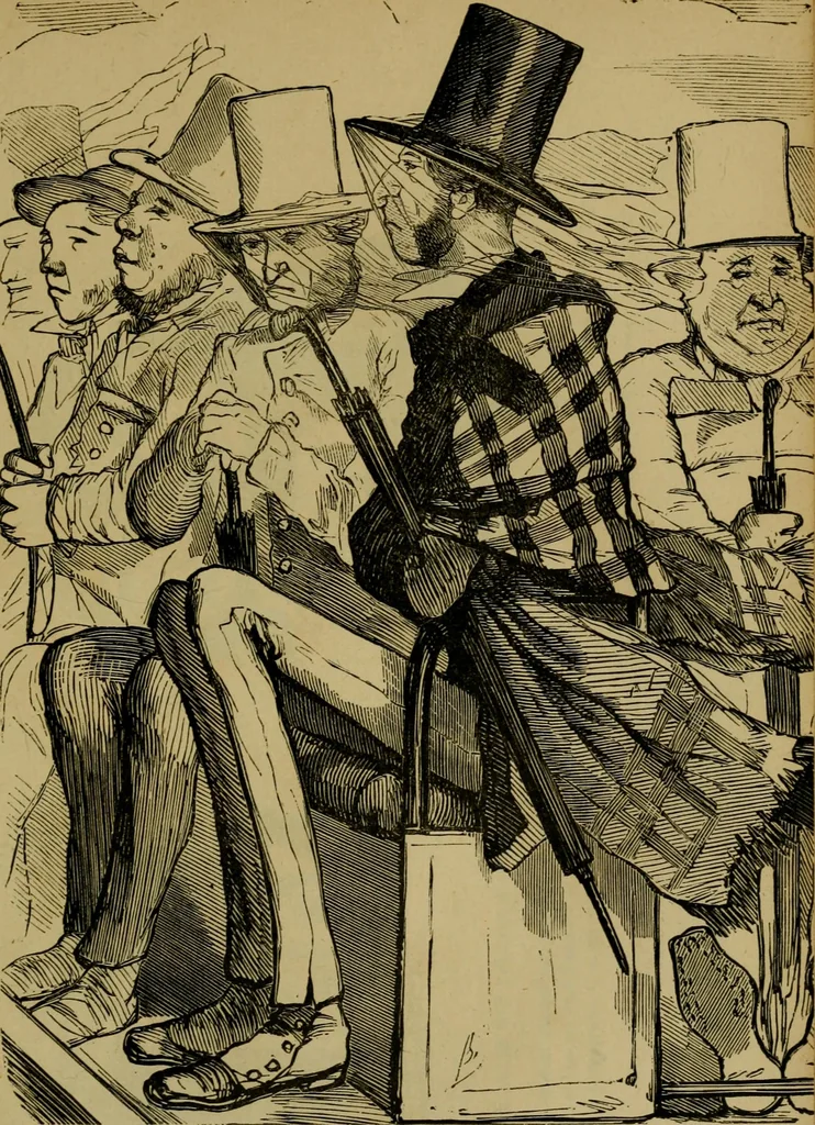 An illustration from Vie d'une parisienne, 1855, leaf 358