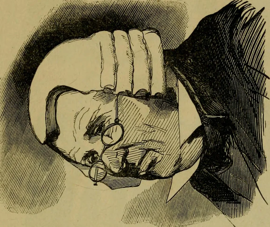 An illustration from Vie d'une parisienne, 1855, leaf 366
